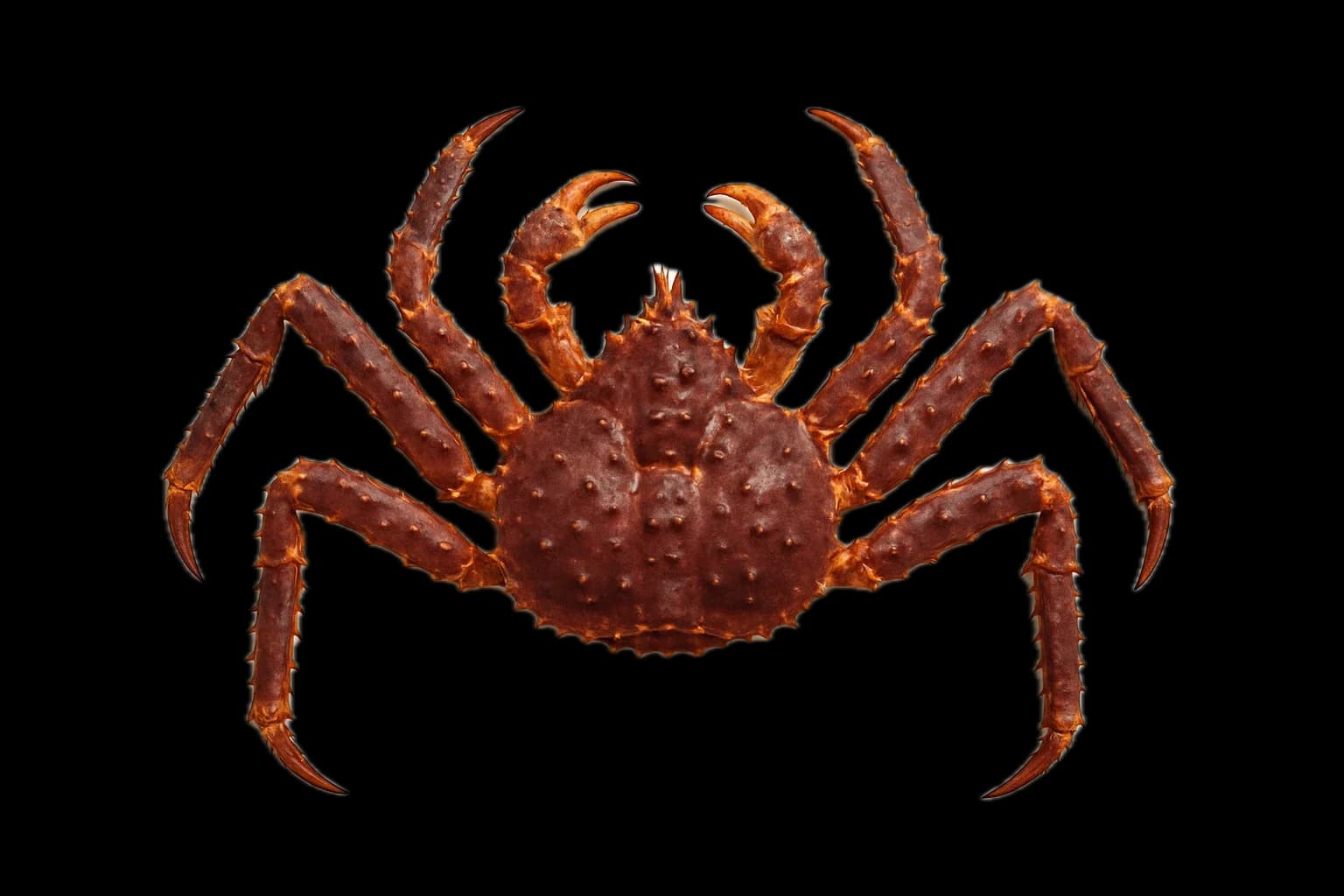 Alaska King Crab (Paralithodes camtschaticus) — sea-fishing target species photographed in marine habitat