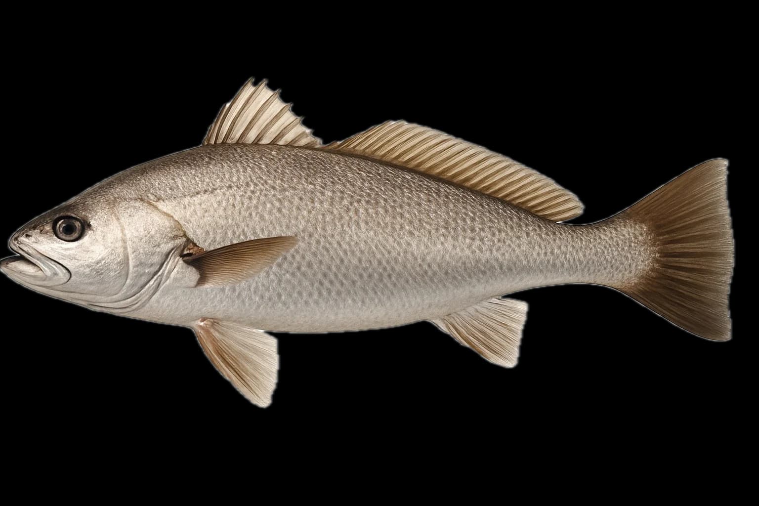 Dusky Kob (Argyrosomus japonicus) — sea-fishing target species photographed in marine habitat