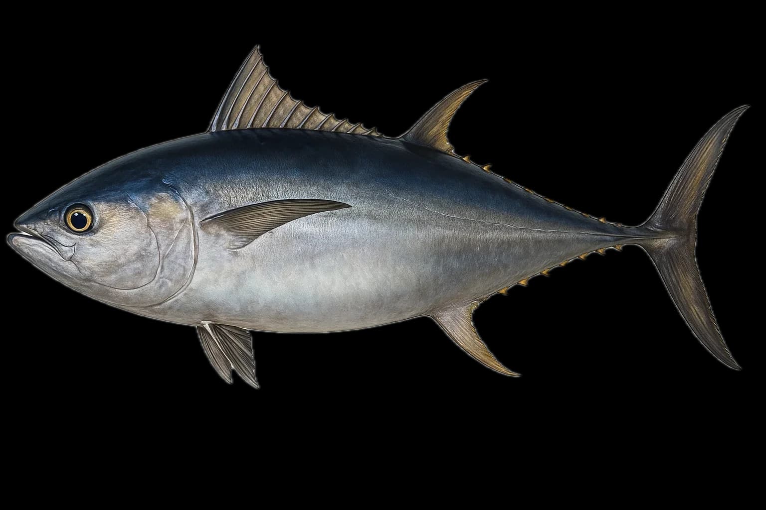 Bigeye Tuna (Thunnus obesus) — sea-fishing target species photographed in marine habitat