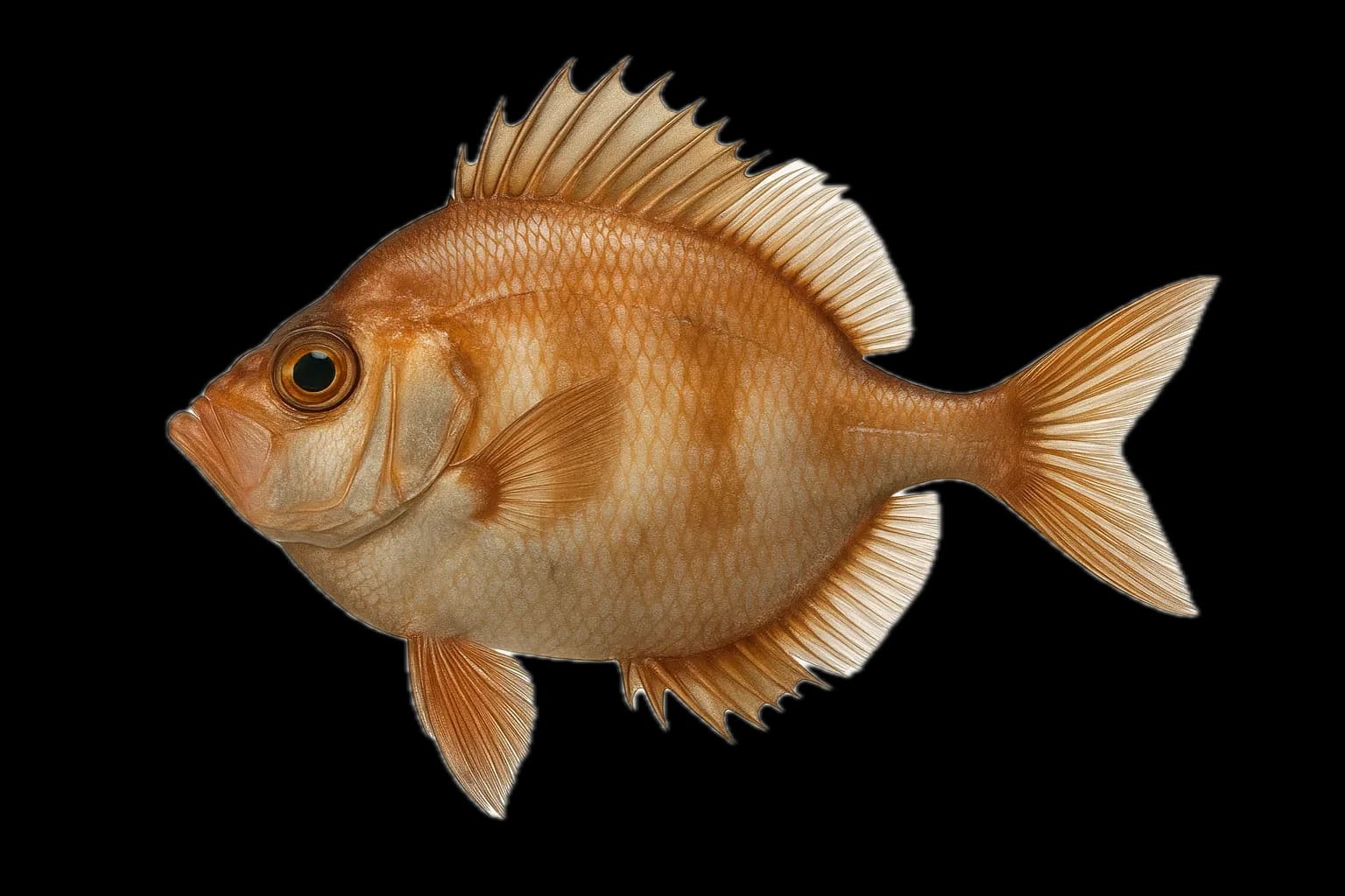 Boarfish (Capros aper) — sea-fishing target species photographed in marine habitat