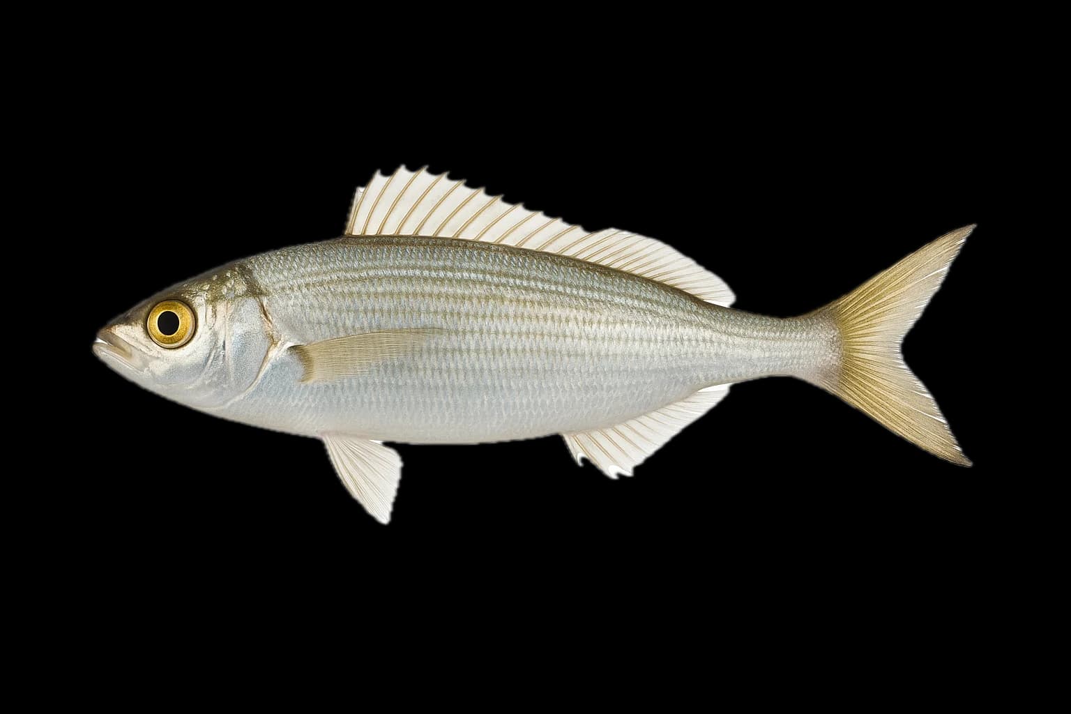Bogue (Boops boops) — sea-fishing target species photographed in marine habitat