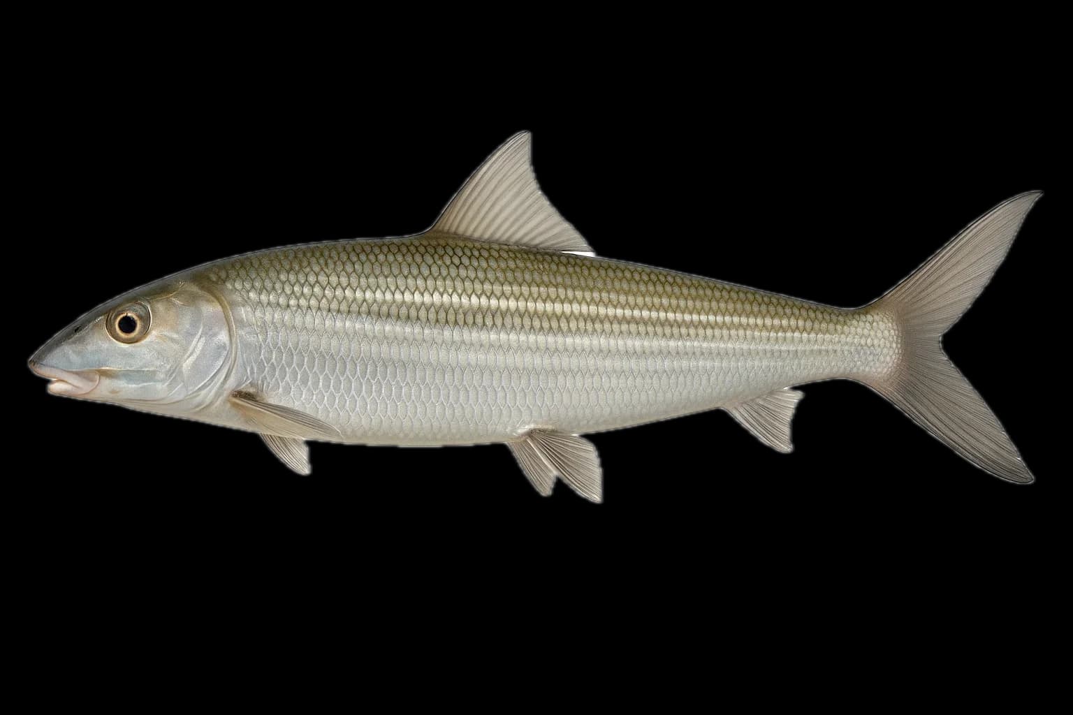 Bonefish (Albula vulpes) — sea-fishing target species photographed in marine habitat