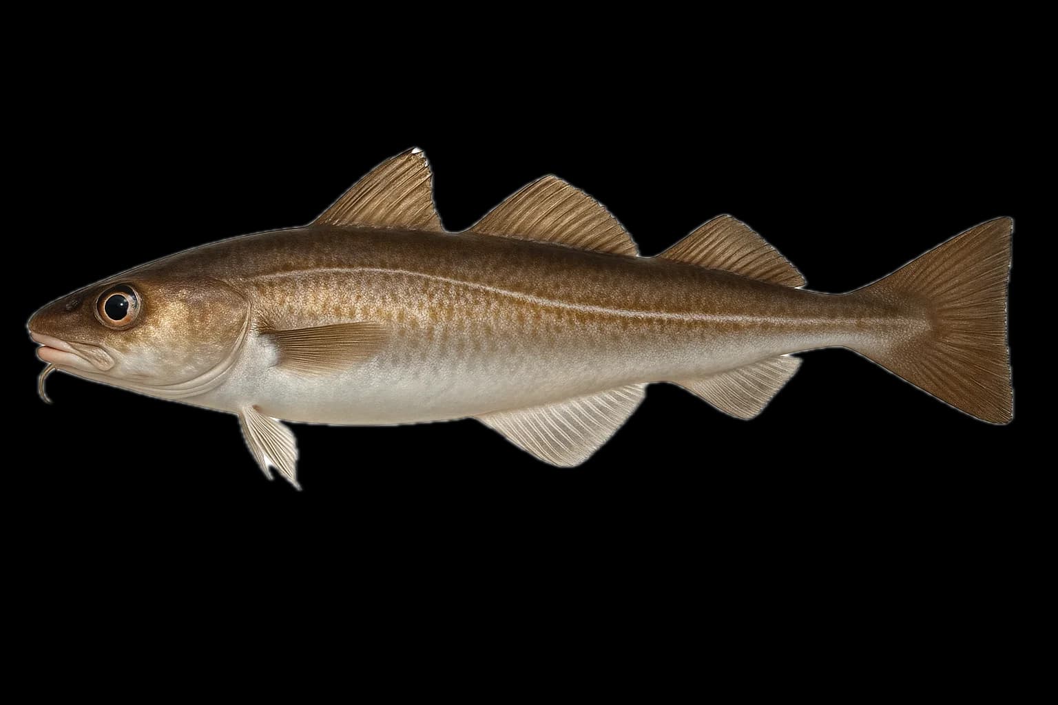 Arctic Cod (Boreogadus saida) — sea-fishing target species photographed in marine habitat
