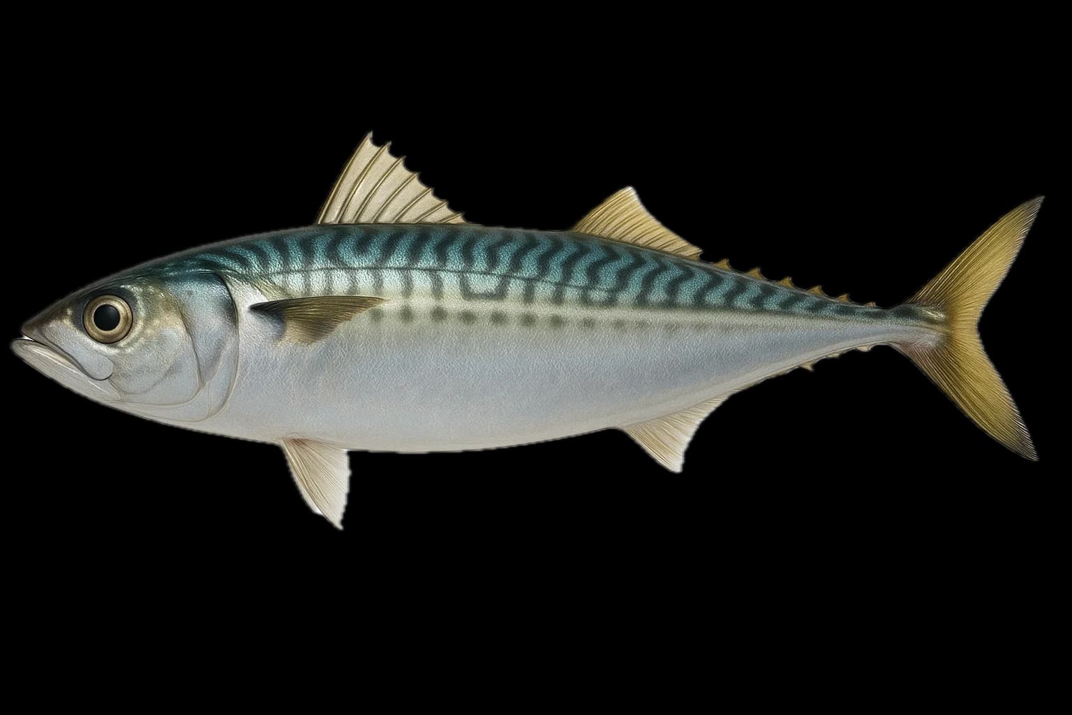 Atlantic Chub Mackerel (Scomber colias) — sea-fishing target species photographed in marine habitat