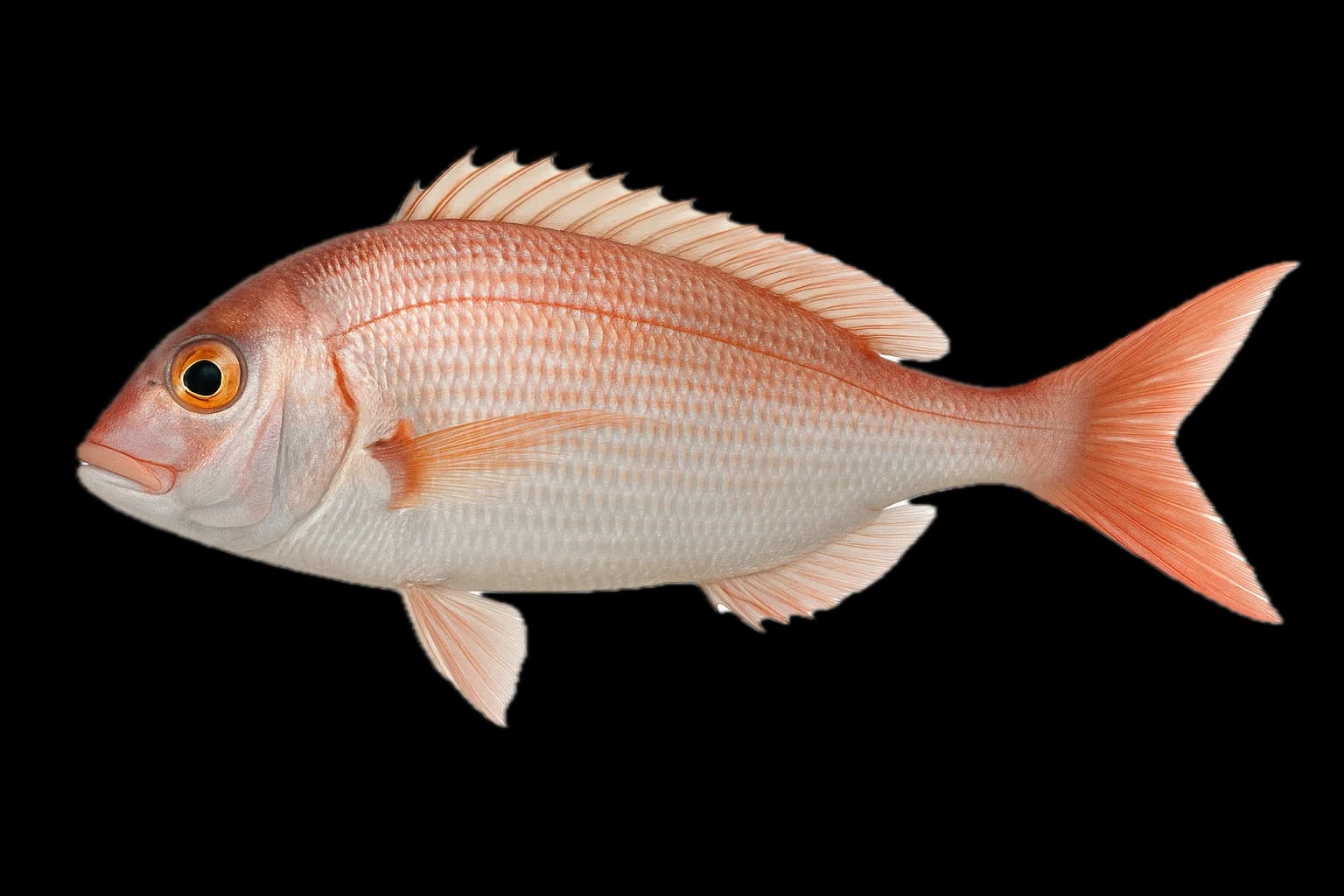 Common Pandora (Pagellus erythrinus) — sea-fishing target species photographed in marine habitat