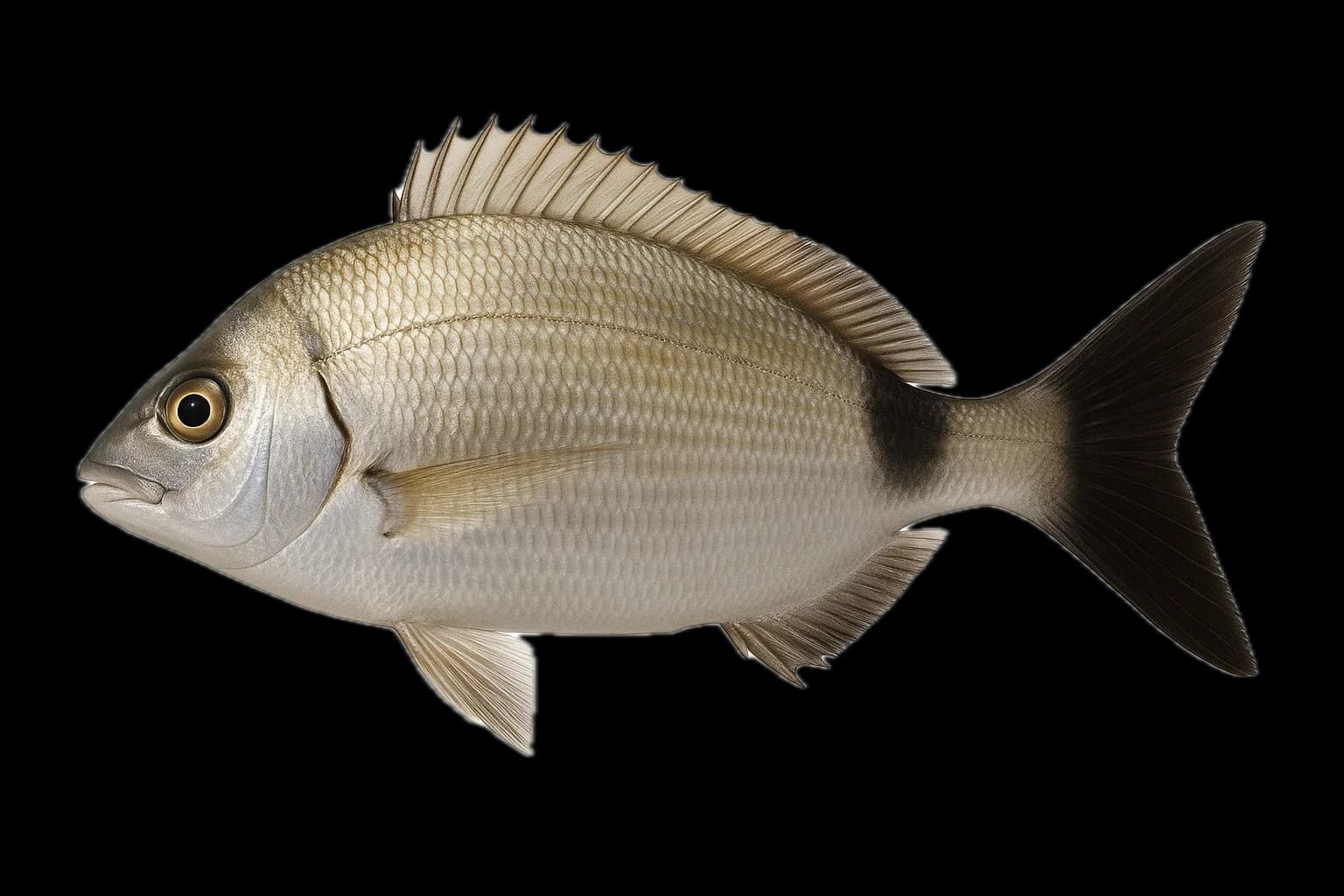 Blacktail (Diplodus capensis) — sea-fishing target species photographed in marine habitat