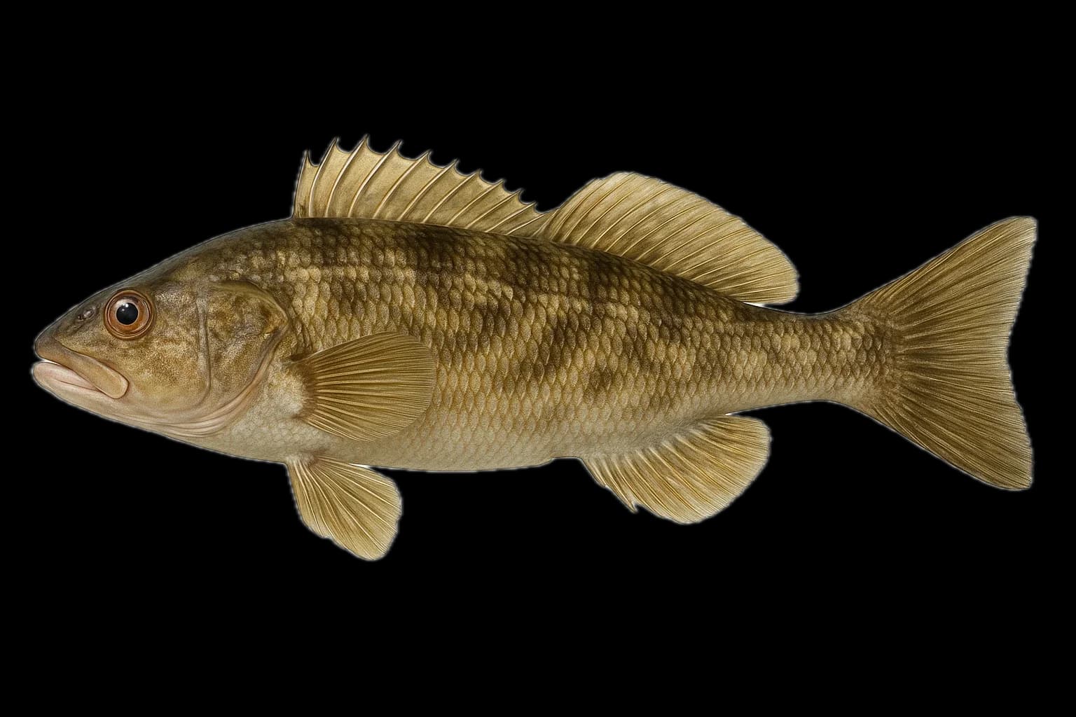 Patagonian Blenny (Róbalo) (Eleginops maclovinus) — sea-fishing target species photographed in marine habitat