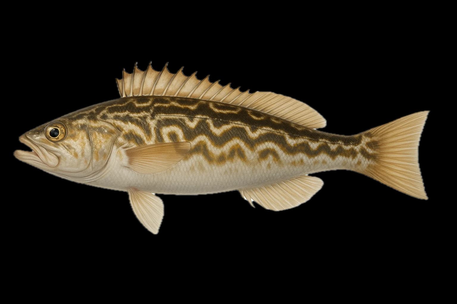 Greater Weever (Trachinus draco) — sea-fishing target species photographed in marine habitat