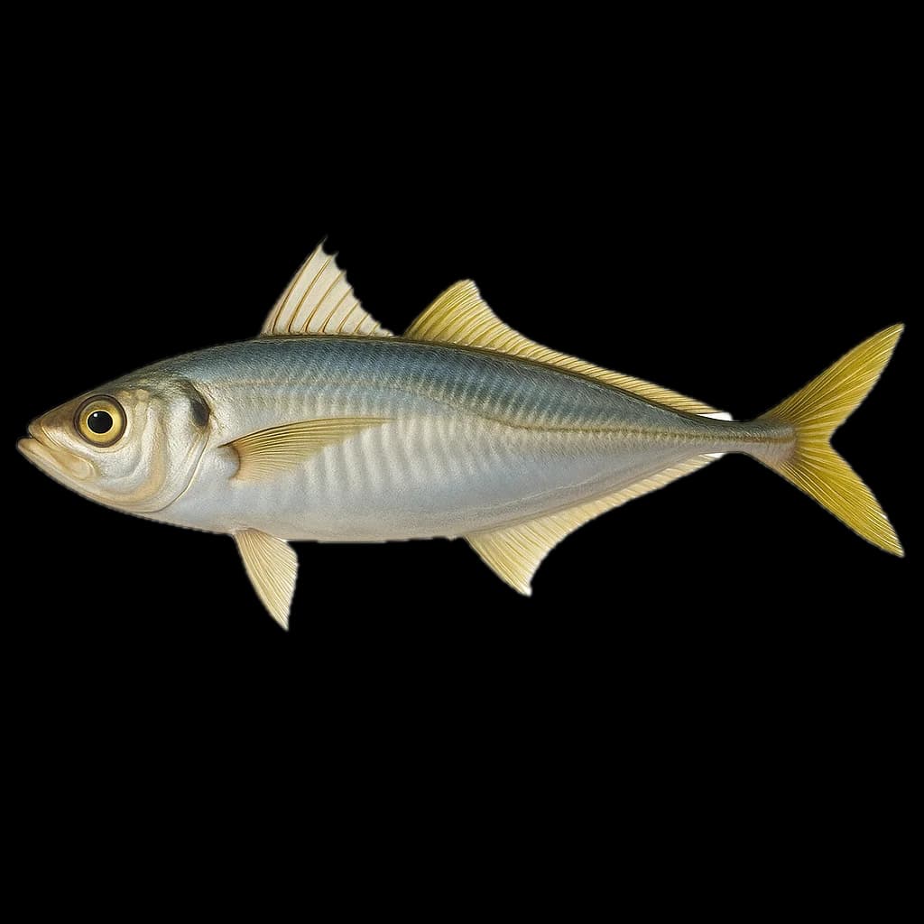 Mediterranean Horse Mackerel (Trachurus mediterraneus) — sea-fishing target species photographed in marine habitat