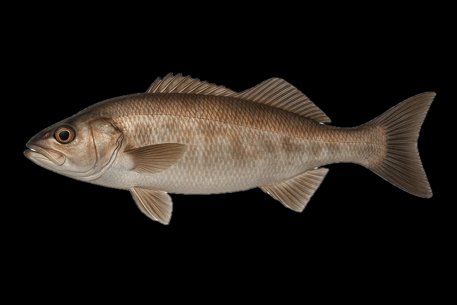 Trumpeter (Latris lineata) — sea-fishing target species photographed in marine habitat