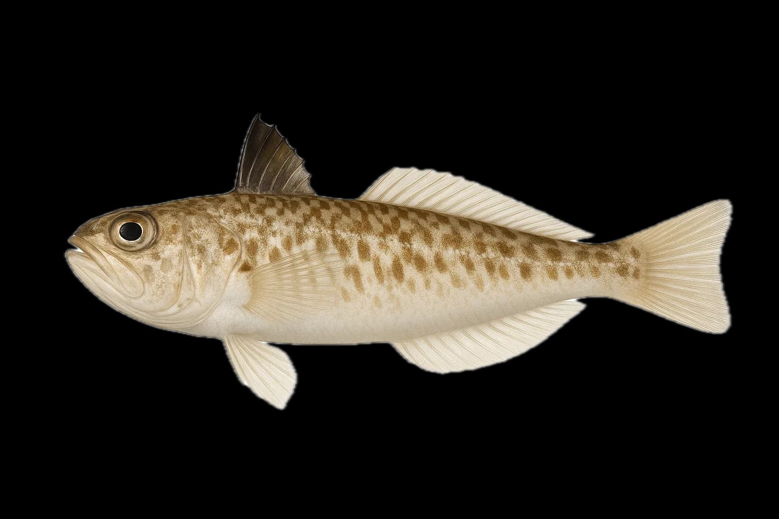 Lesser Weever (Echiichthys vipera) — sea-fishing target species photographed in marine habitat