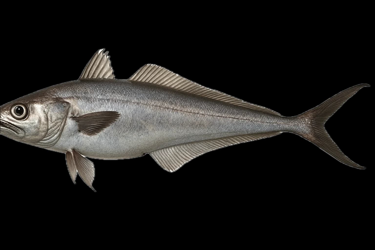 Patagonian Grenadier (Merluza de Cola) (Macruronus magellanicus) — sea-fishing target species photographed in marine habitat