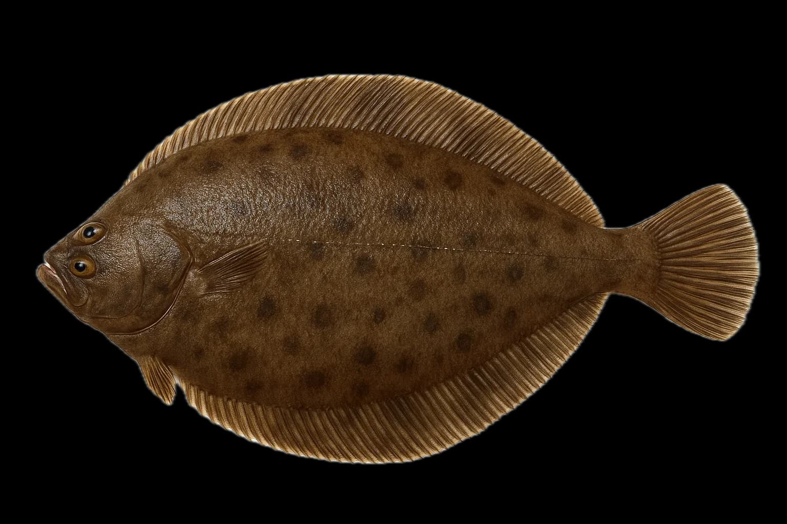 Pacific Dover Sole (Microstomus pacificus) — sea-fishing target species photographed in marine habitat