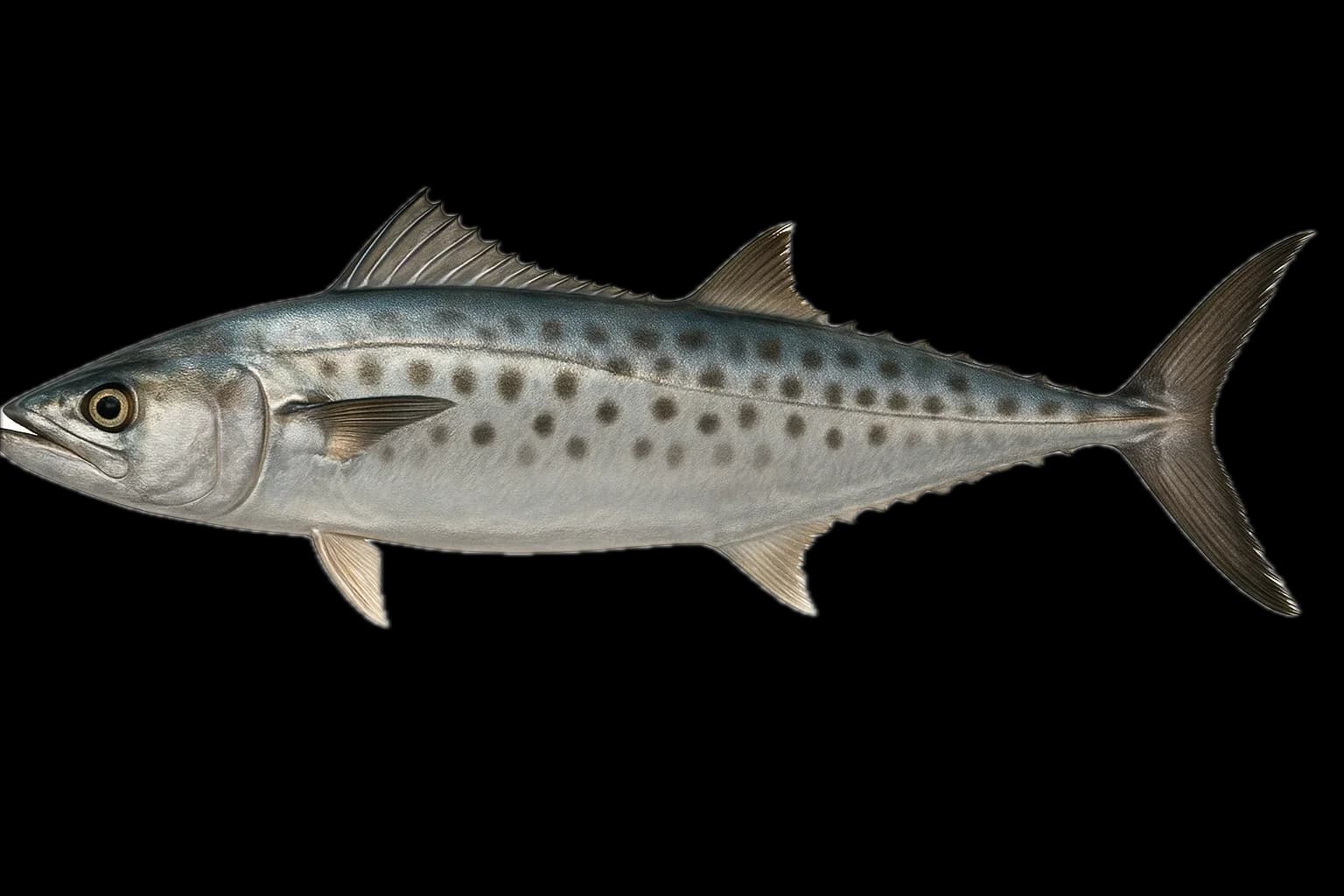 Pacific Sierra Mackerel (Scomberomorus sierra) — sea-fishing target species photographed in marine habitat