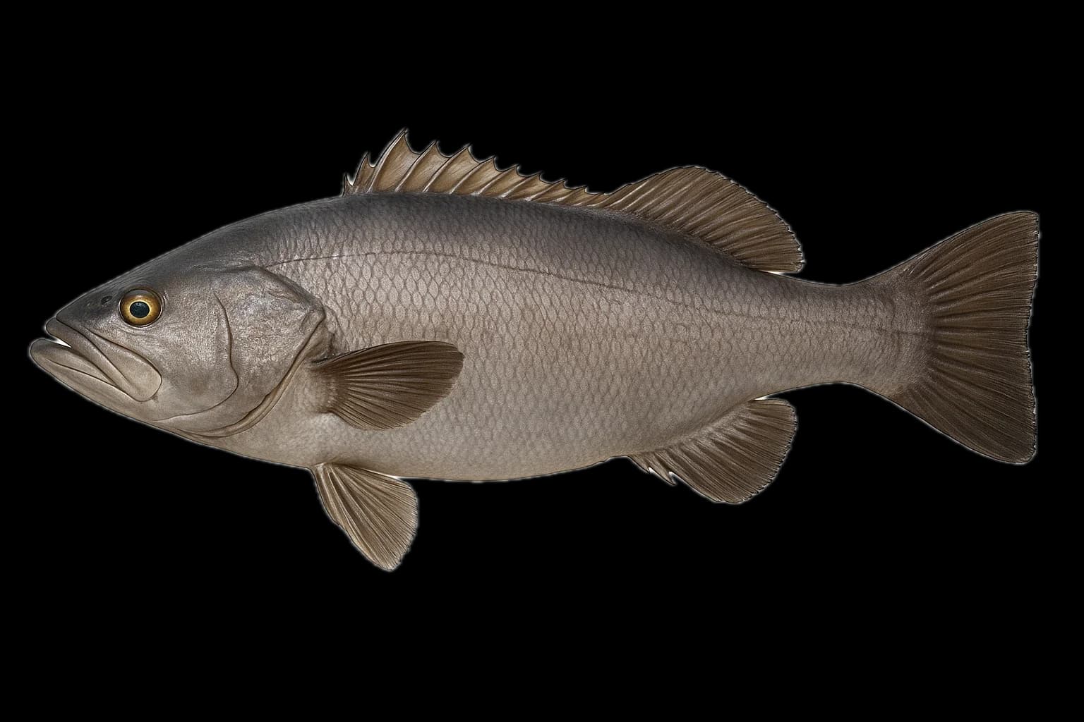 Hapuku (New Zealand Groper) (Polyprion oxygeneios) — sea-fishing target species photographed in marine habitat
