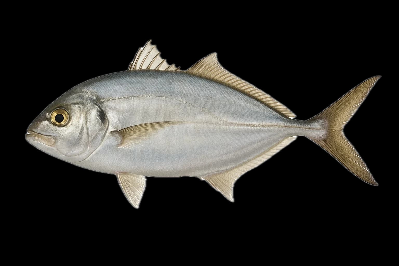 Silver Trevally (Pseudocaranx georgianus) — sea-fishing target species photographed in marine habitat