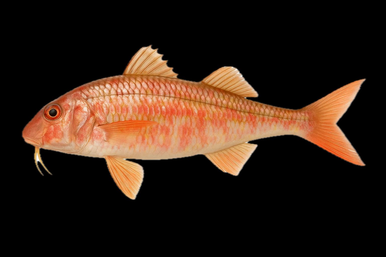 Red Mullet (Mullus surmuletus) — sea-fishing target species photographed in marine habitat