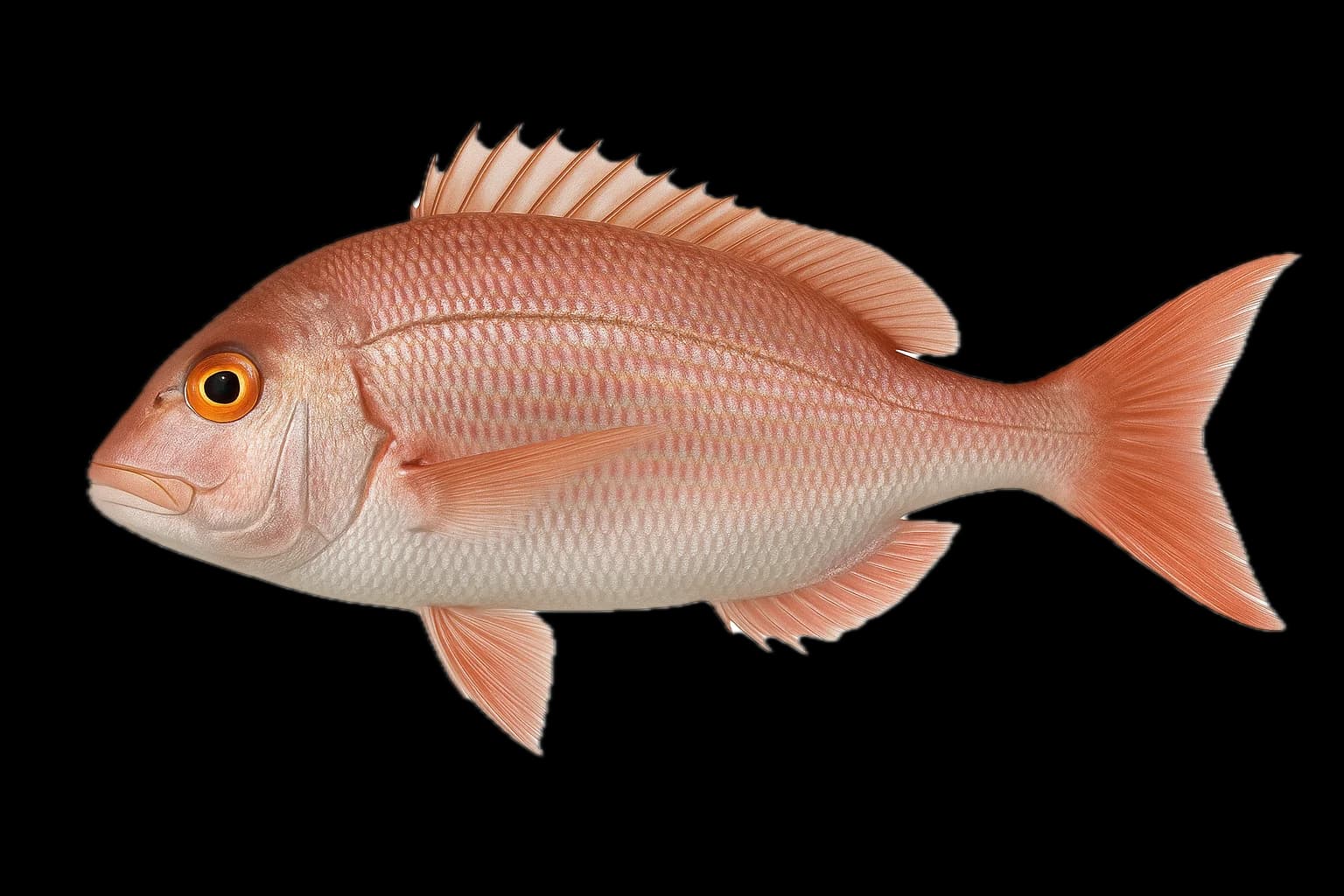 Red Porgy (Pagrus pagrus) — sea-fishing target species photographed in marine habitat