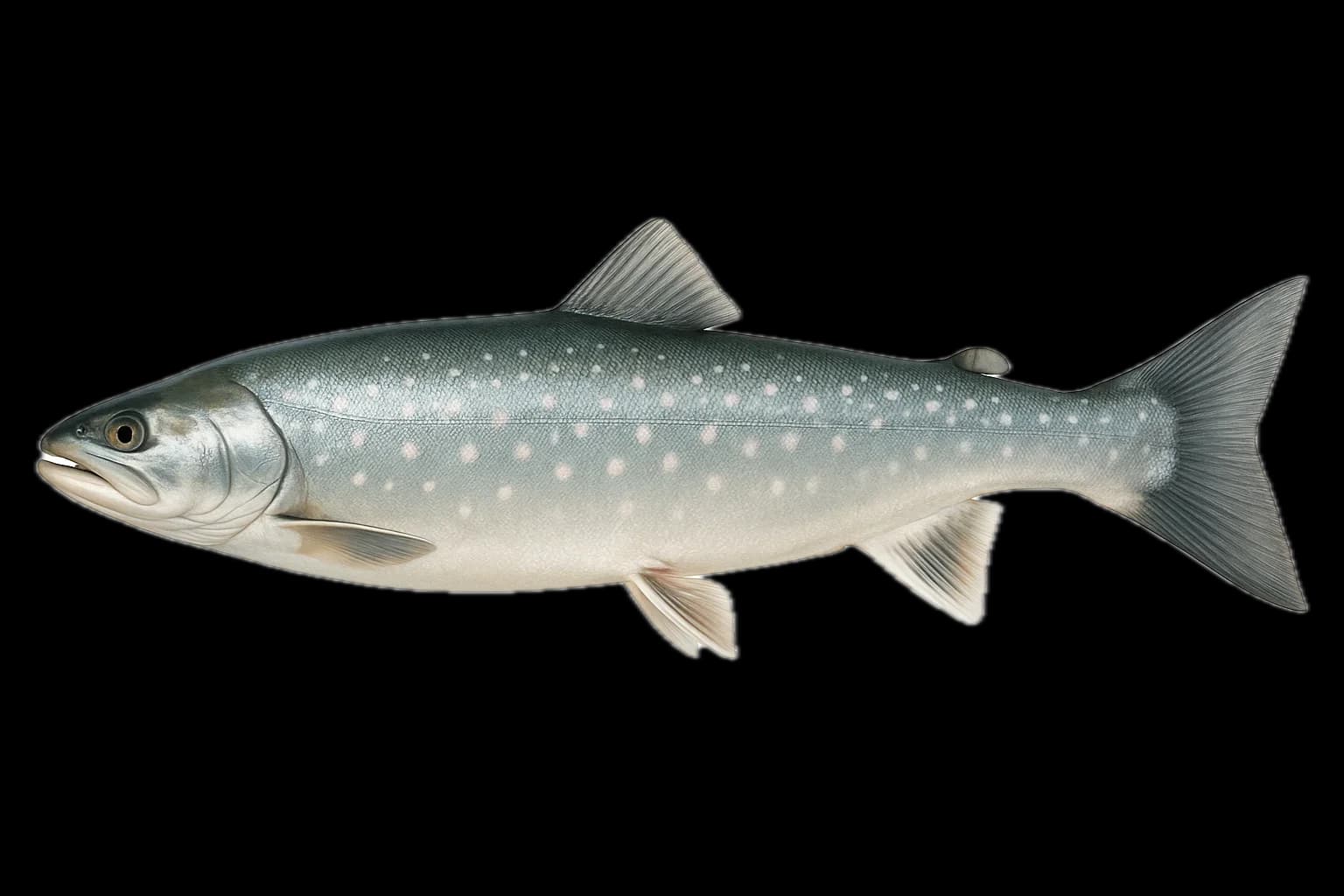 Arctic Char (Salvelinus alpinus) — sea-fishing target species photographed in marine habitat
