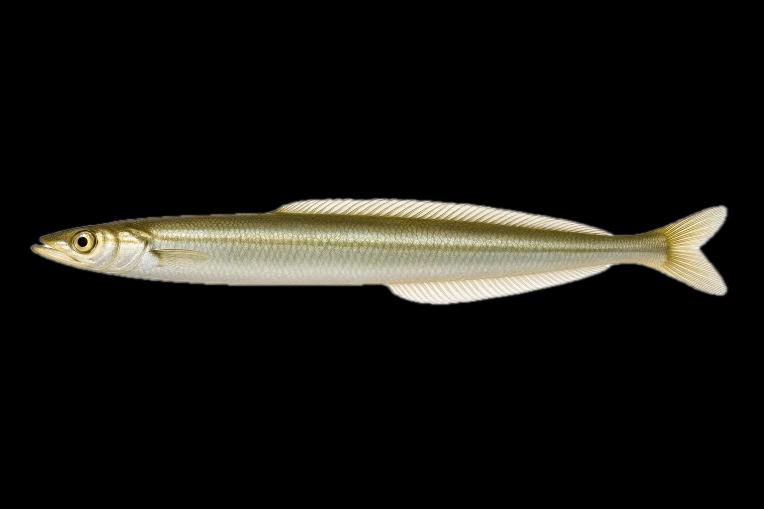 Sand Eel (Ammodytes tobianus) — sea-fishing target species photographed in marine habitat