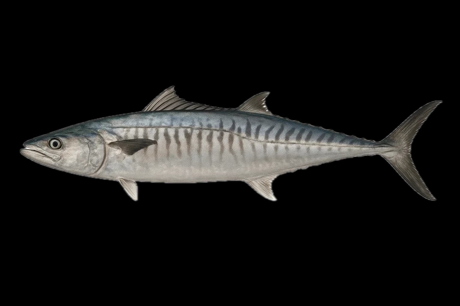 Seer Fish (Vanjaram) (Scomberomorus commerson) — sea-fishing target species photographed in marine habitat