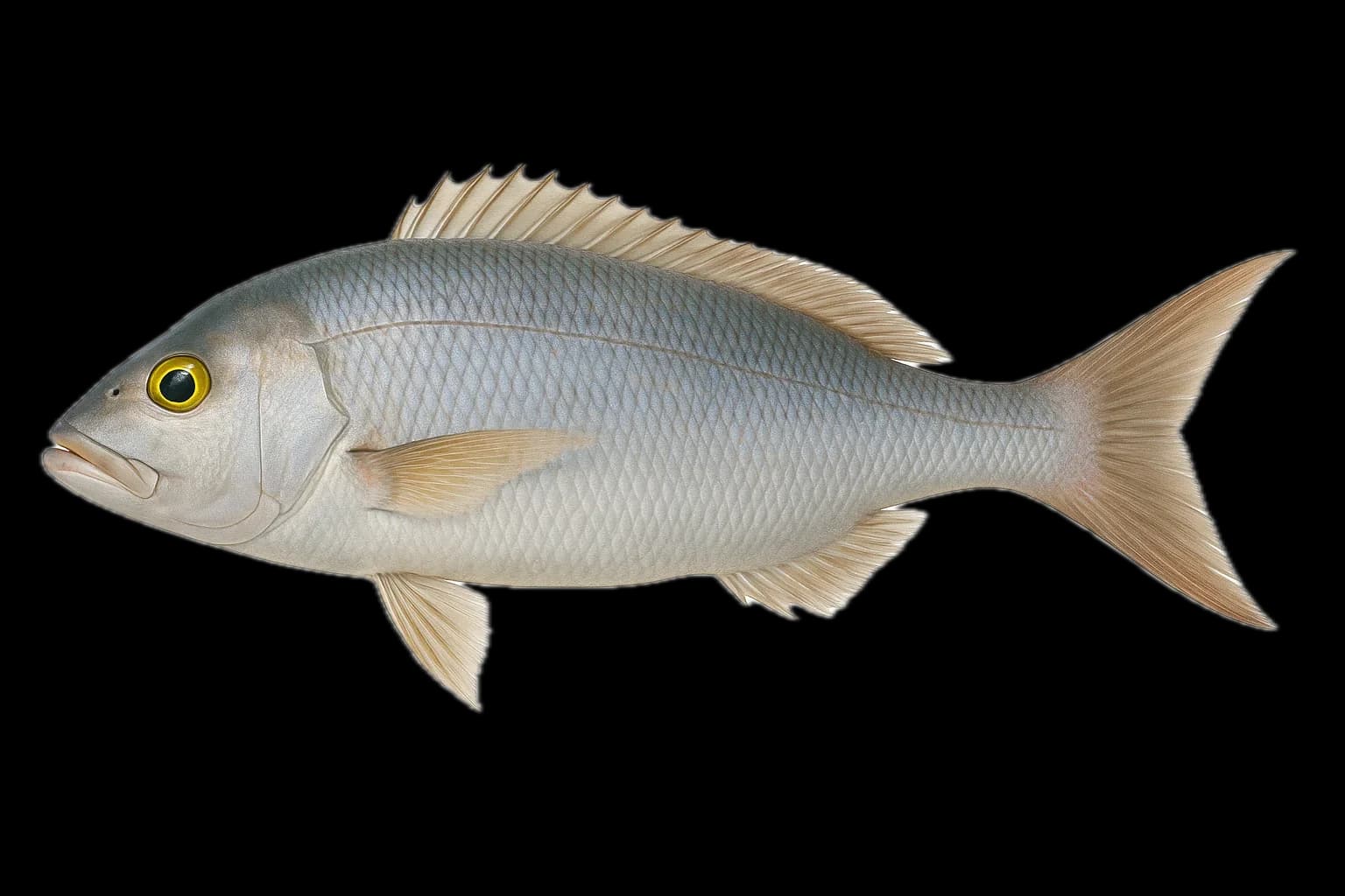 Uku (Green Jobfish) (Aprion virescens) — sea-fishing target species photographed in marine habitat